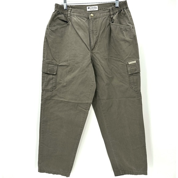 columbia sportswear Other - Columbia Sportswear Women's Cargo Pants Khaki‎ Elastic Waist Size 12R